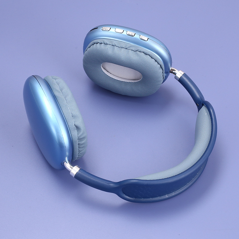 The cross-border P9promax wireless over-ear Bluetooth subwoofer headphones are universal for gaming and sports Specification drawing