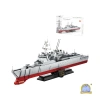 Small particle building blocks for boys, boys' toys, children aged 6-12, models of sea military destroyers and nuclear submarines Item Picture