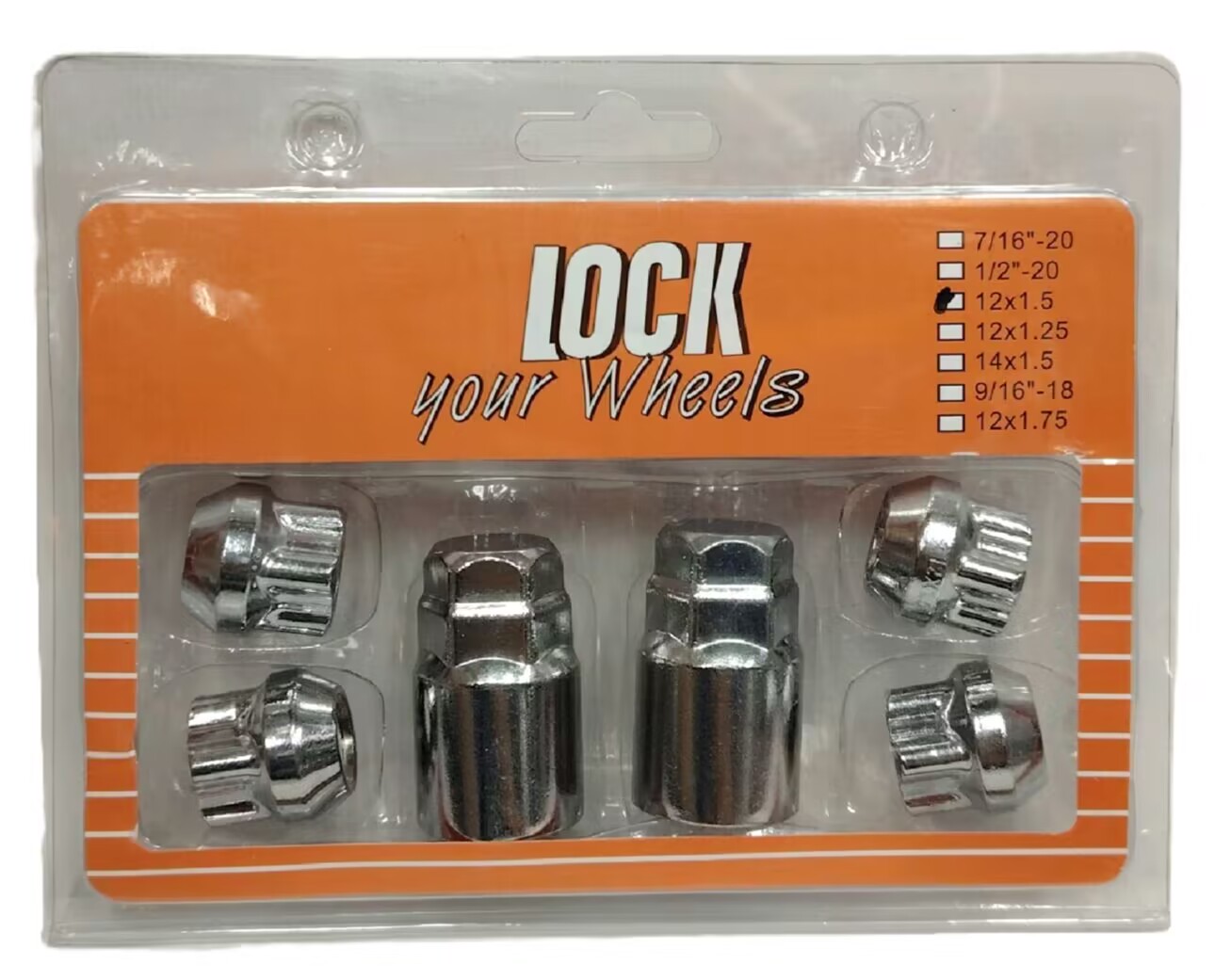 Anti-theft nuts, auto parts, hardware fasteners