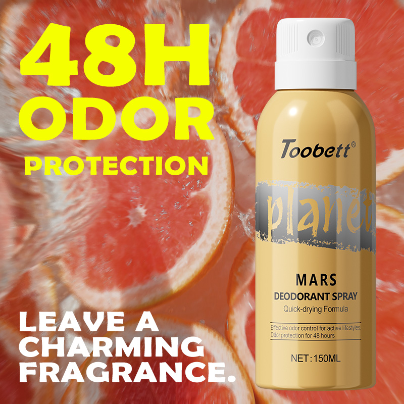 Deodorant Body Spray OEM ODM OBM Custom aerosol Body deodorizing perfume spray Long-lasting scent protection details Picture
