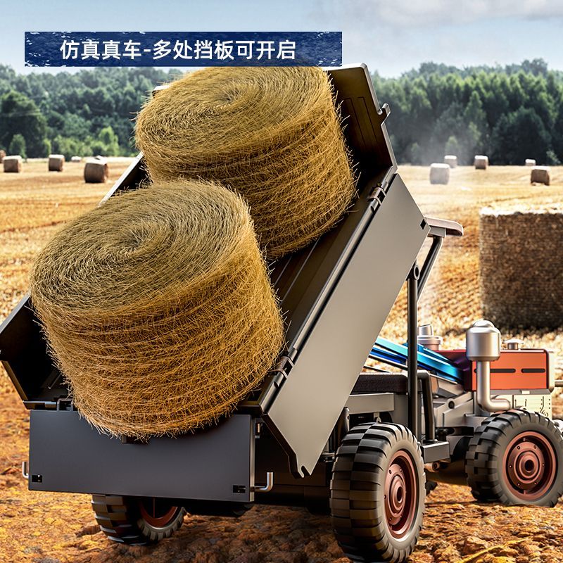 I wish to offer toy remote control tractors, full-scale remote control simulation trucks, four-wheel drive off-road remote control cars, toy boys' retro foreign trade export wholesale detail image 6