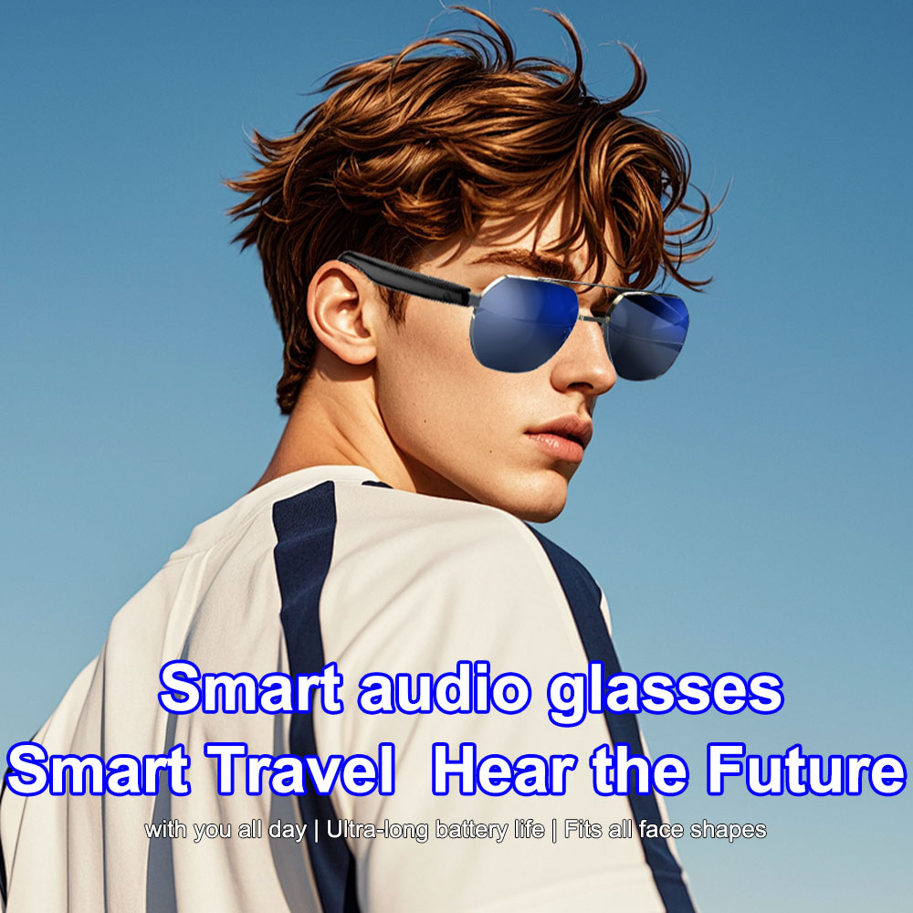 Ultra-clear pilot's UV-resistant sunglasses for both men and women Item Picture