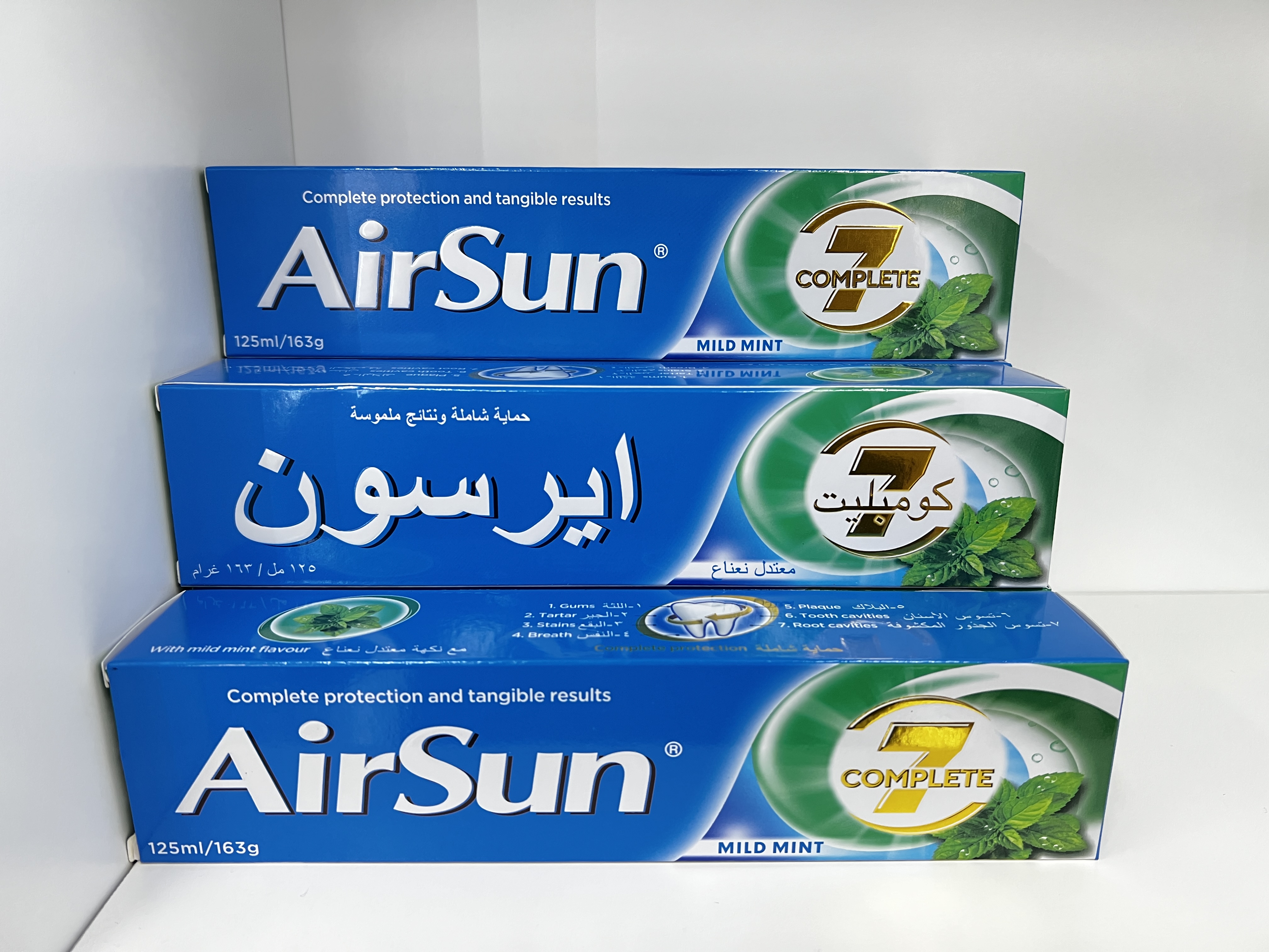爱尚Airsun 薄荷口味163g/125ml 七重功效 全面保护