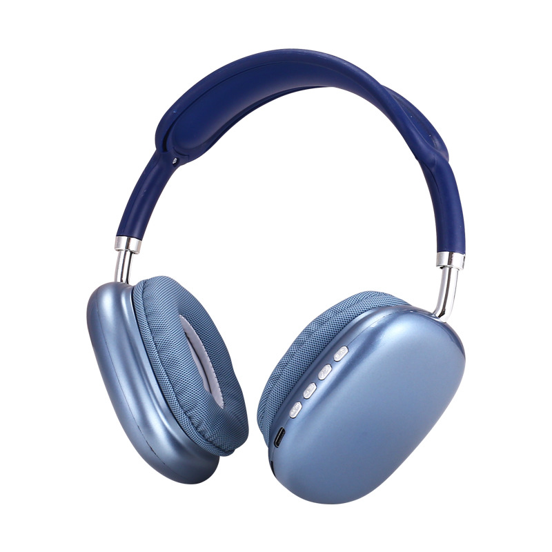 Cross-border P9 Bluetooth headphones, over-ear mobile phones, low-frequency wireless sports and gaming universal headphones, factory direct sales Item Picture