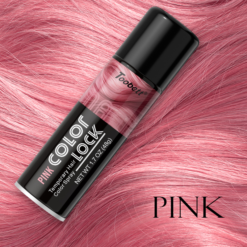 Temporary Hair Color Spray Pink 48g OBM OEM ODM 临时染发喷雾粉色