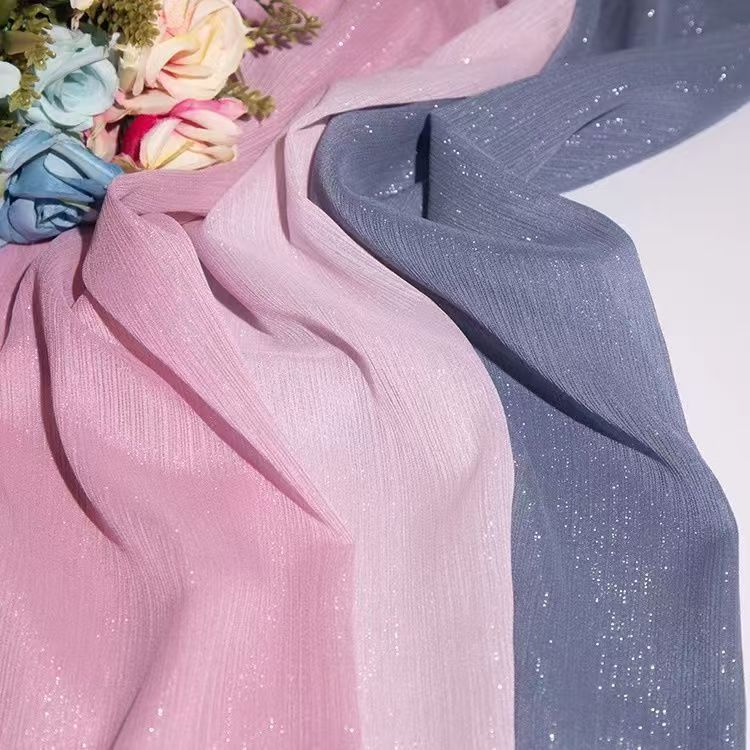Chiffon ruffled bright silk Hanfu hair accessories are all made of fabric Application Scenario