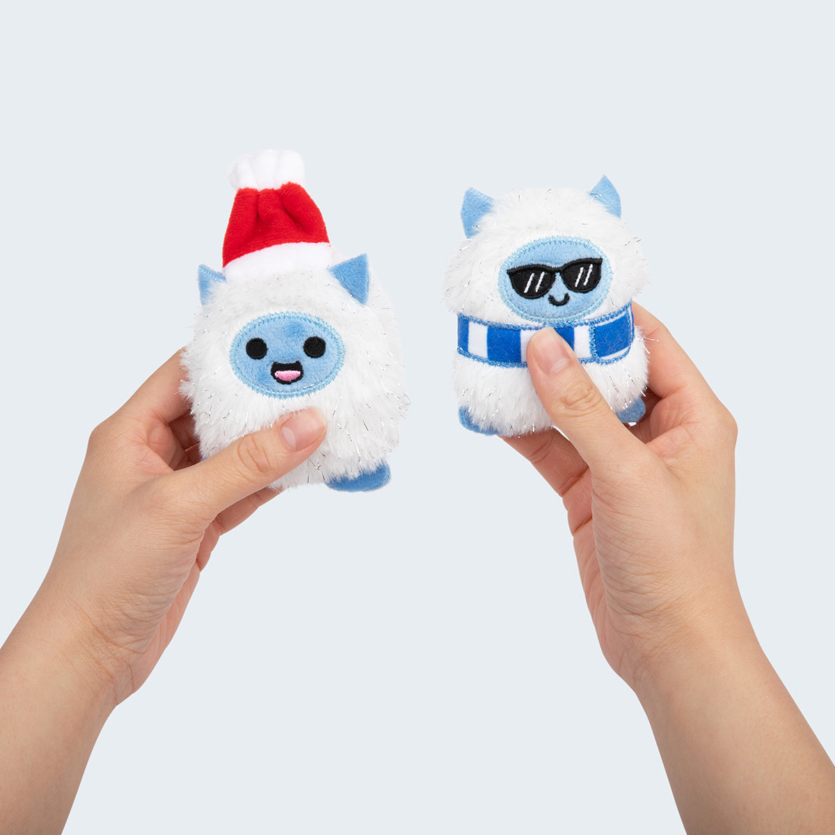 Cute plush toy mini model, plush head-up, wool felt bag, leftover goods doll, children's gift head-up toy, plush toy details Picture