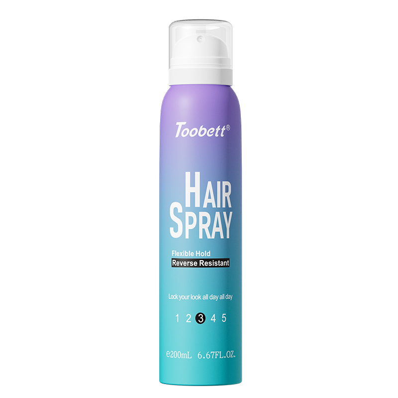 Spray para el cabello Flexible Hold gel spray fuerza media ajuste rápido no rígido gel de peinado agua fragancia gel seco Item Picture
