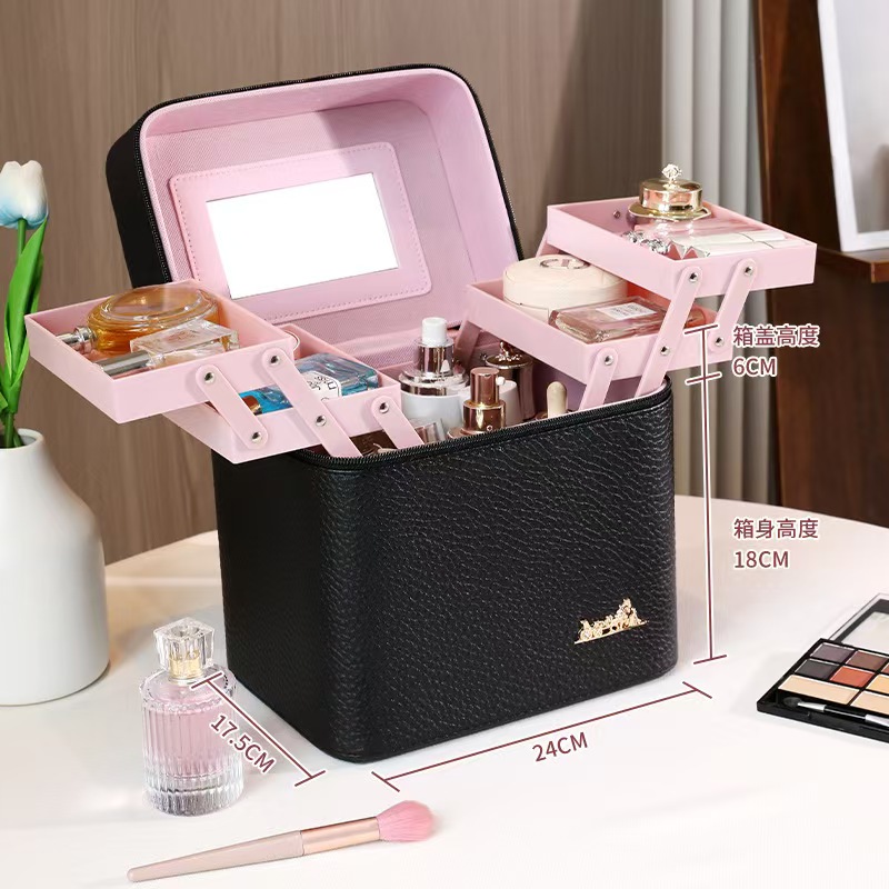 化妆品套装/手提箱/铝箱化妆箱/彩妆套装/拉杆化妆品箱产品图