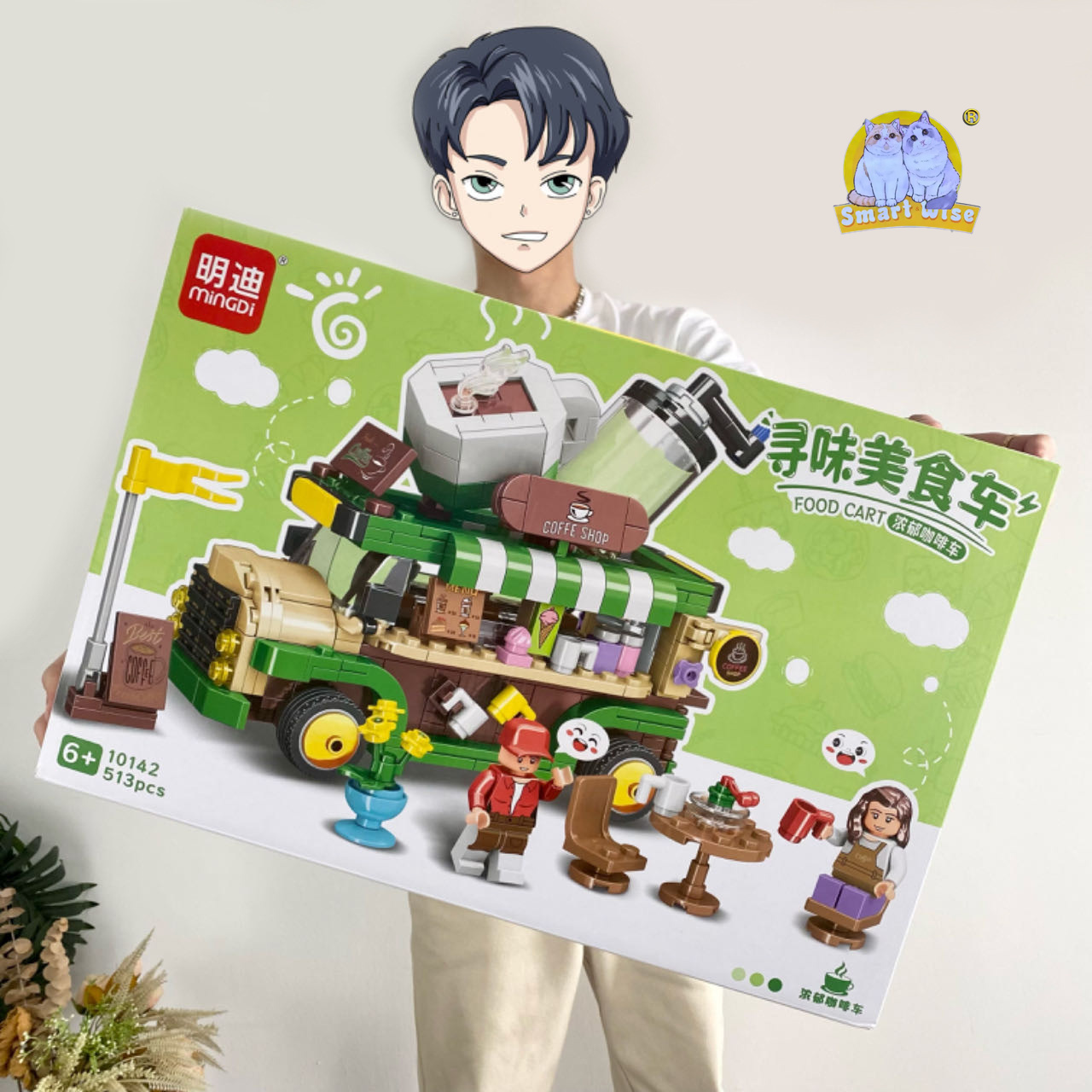 Girls' big gift box of educational building blocks, small piece assembly compatible with Lego bricks, children's toys wholesale Application Scenario