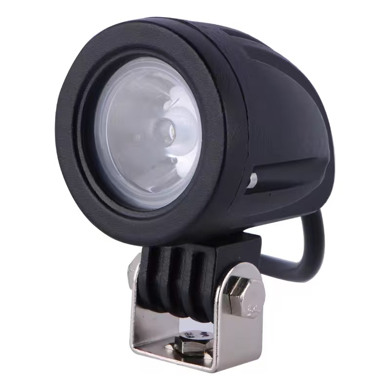 2-inch circular 10W floodlight for motorcycles, automotive led work light, engineering vehicle light, motorcycle modification light Item Picture