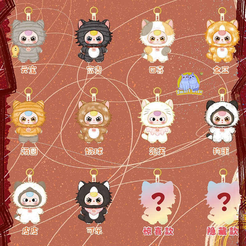 New plush blind box series of "Who Am I When My child is Three years Old?" plush toy blind box wholesale Application Scenario