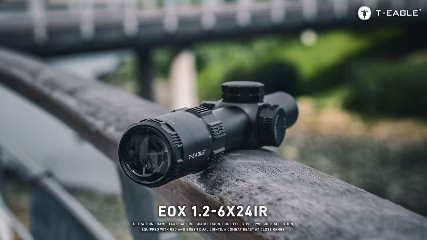 E-TEAGLE EOX1.2-6*24IR sight telescope large eyepiece outdoor equipment detail image 8