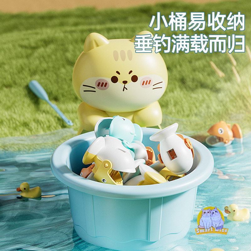 Children's intelligence and early education electric magnetic cat fishing baby multi-functional music interactive role-playing toy Application Scenario