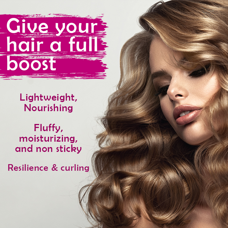 Hair Mousse foam mousse: Long-lasting, powerful, shaping mousse for fluffy curls, rich in coconut oil Item Picture
