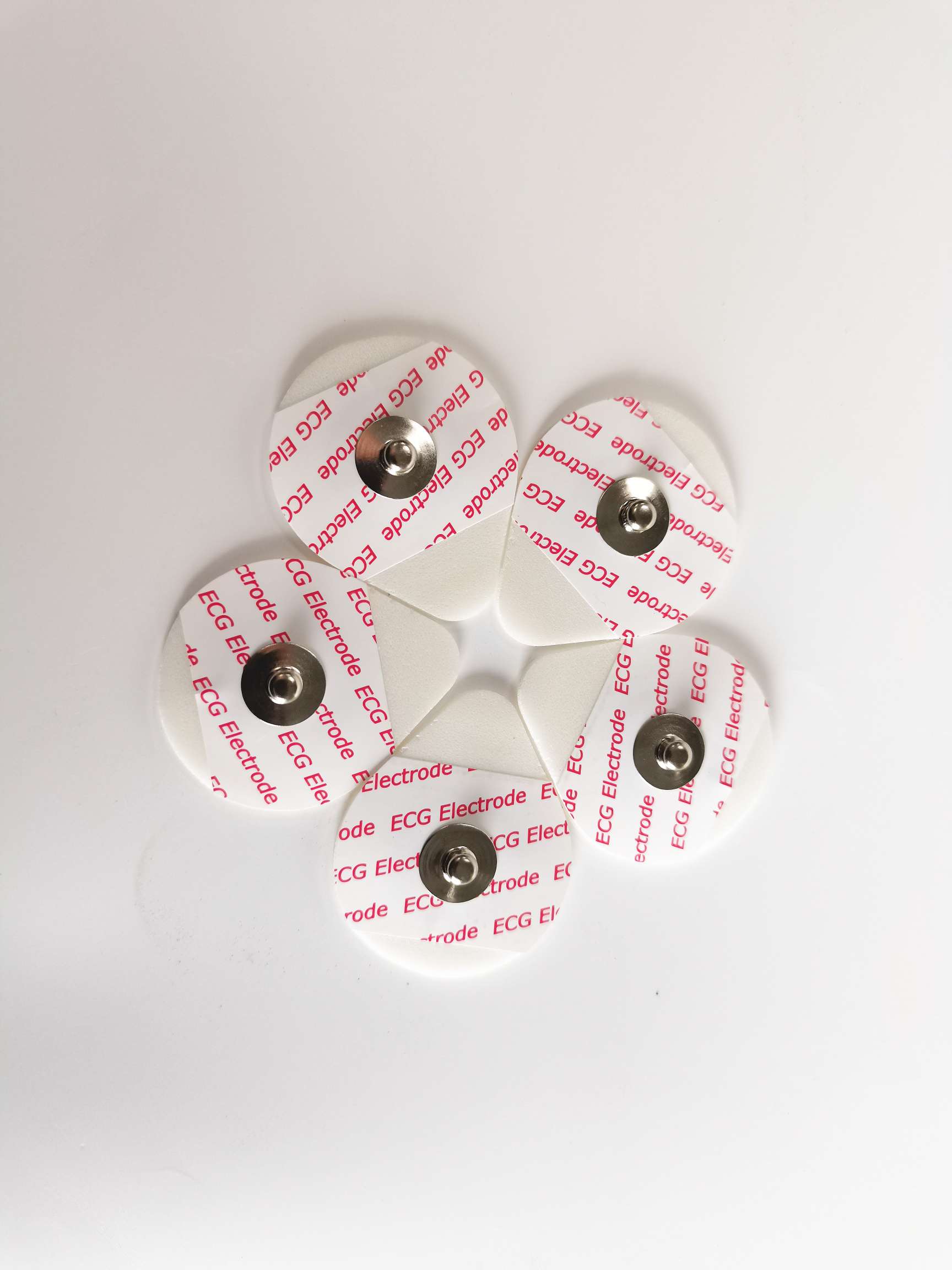 Medical disposable polyethylene foam 30* 36mm 36 * 42mm universal baby size Droplike wireless disposable electrocardiogram monitoring electrode pad