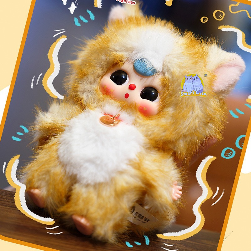 New plush blind box series of "Who Am I When My child is Three years Old?" plush toy blind box wholesale Specification image
