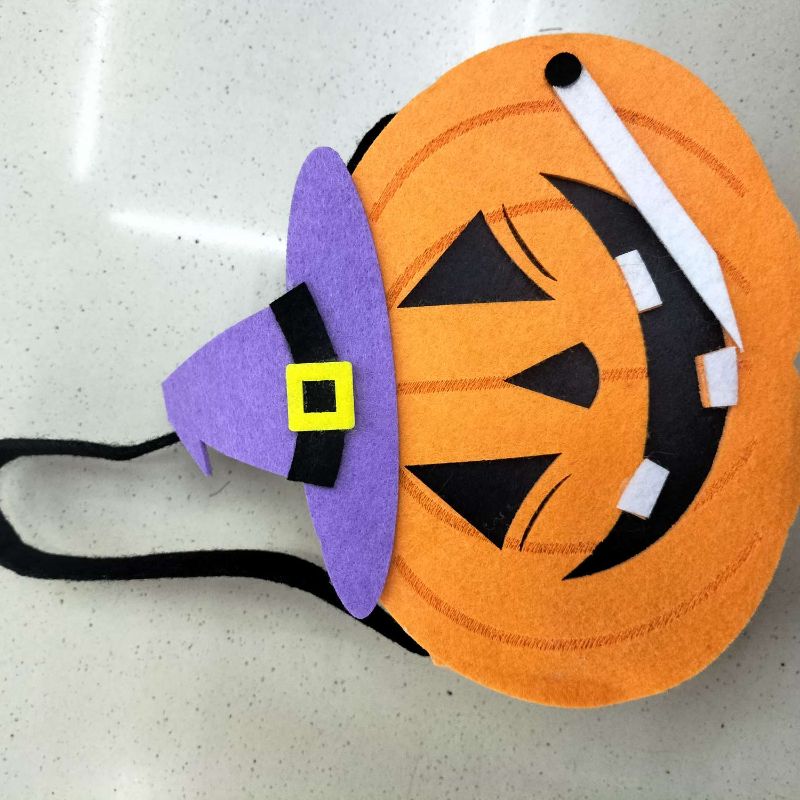 无纺布万圣节工艺品手提袋 糖 果 篮