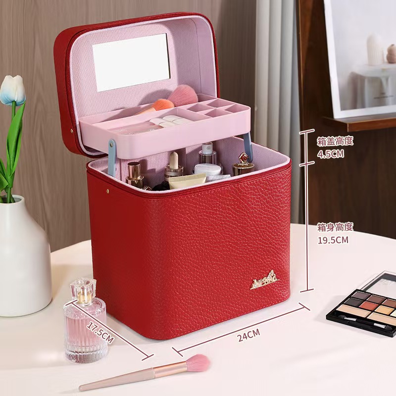 化妆品套装/手提箱/铝箱化妆箱/彩妆套装/拉杆化妆品箱细节图