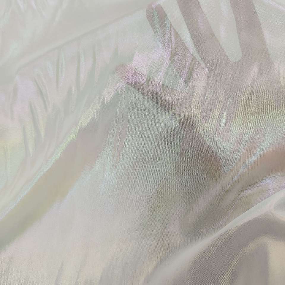 Laser chiffon gilded seven-color chiffon fabric Specification image