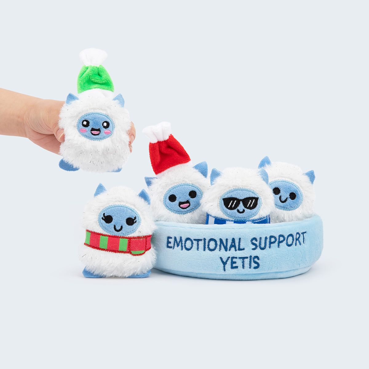 Cute plush toy mini model, plush head-up, wool felt bag, leftover goods doll, children's gift head-up toy, plush toy Application Scenario