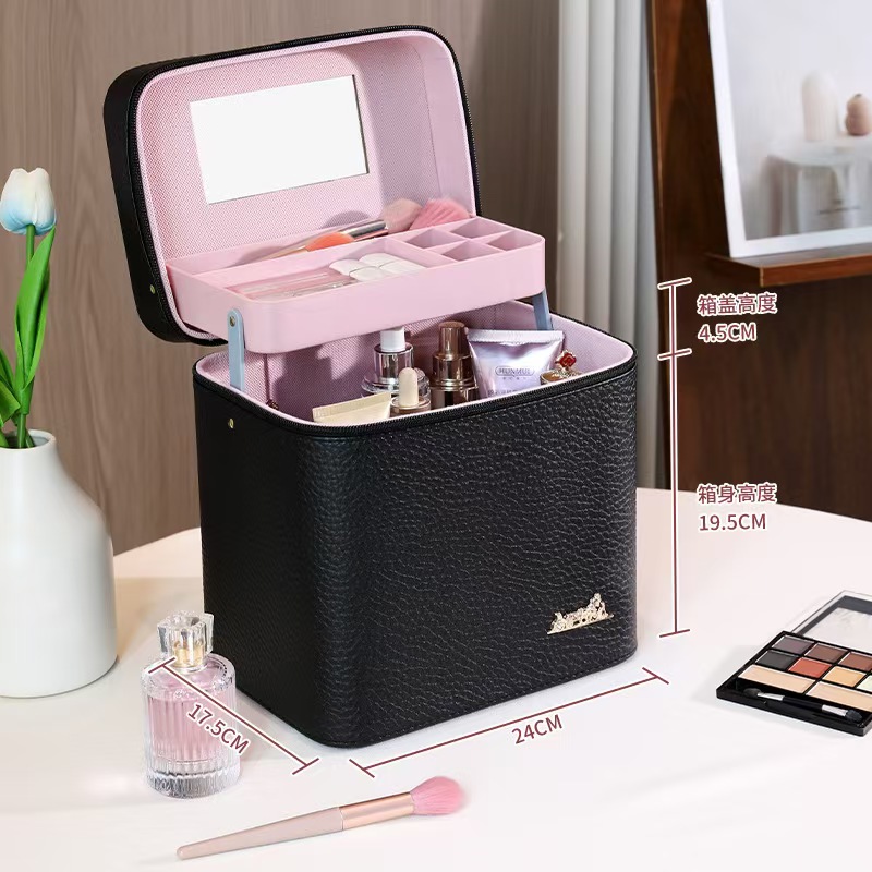 化妆品套装/手提箱/铝箱化妆箱/彩妆套装/拉杆化妆品箱产品图