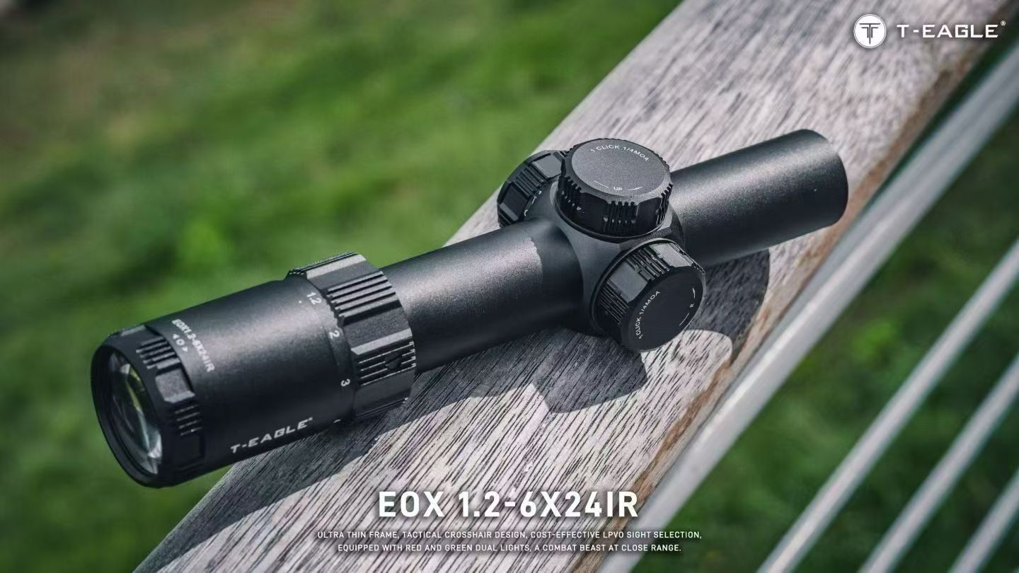 E-TEAGLE EOX1.2-6*24IR sight telescope large eyepiece outdoor equipment detail image 5