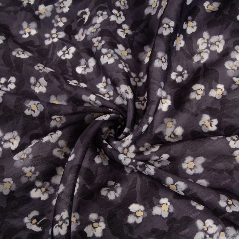 高端雪纺印花服装舞台服发饰DIY复古印花产品图