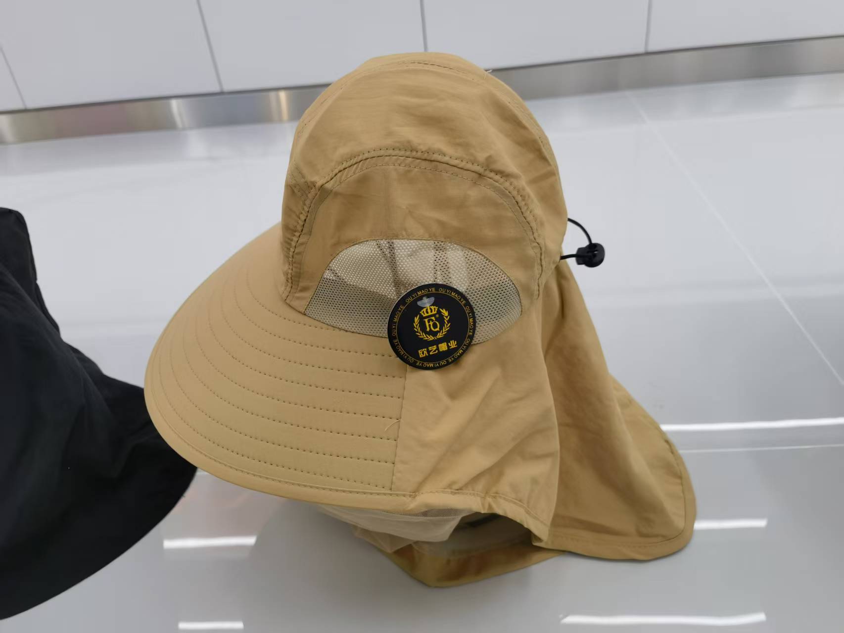 Outdoor adult sunshade, UV protection, waterproof travel cape fisherman's hat details Picture