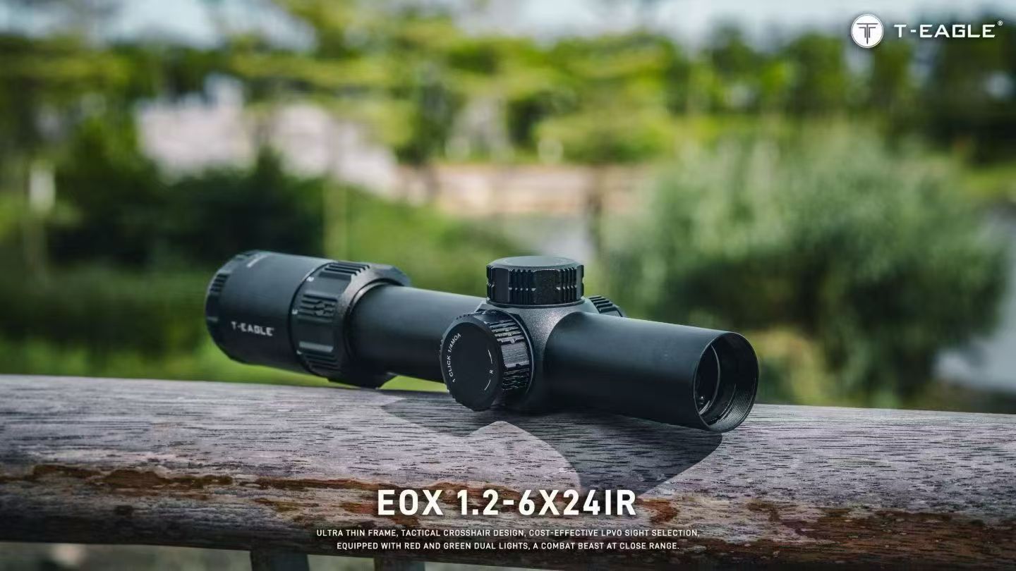 E-TEAGLE EOX1.2-6*24IR sight telescope large eyepiece outdoor equipment detail image 2