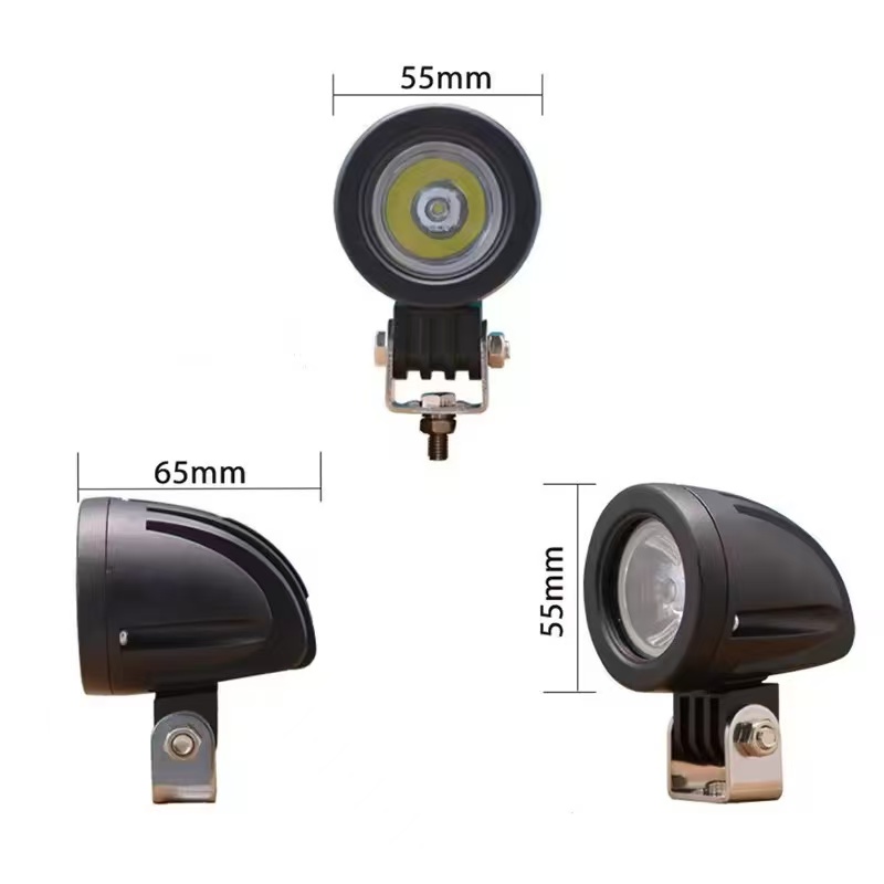 2-inch circular 10W floodlight for motorcycles, automotive led work light, engineering vehicle light, motorcycle modification light Application Scenario