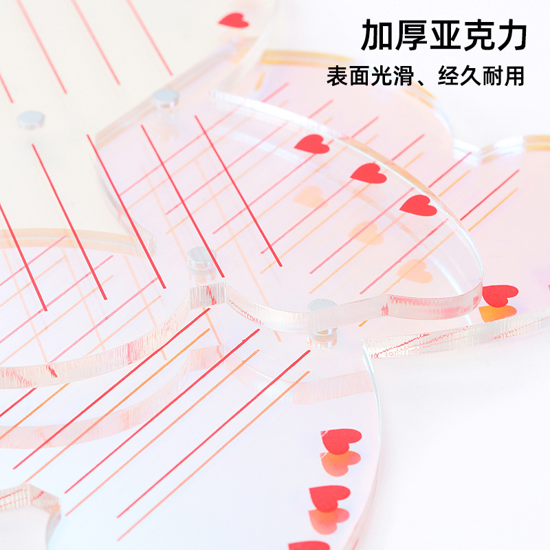 New product: grafted magnetic suction board, colorful butterfly eyelash board, magnetic suction tweezers, flowering board, wool removal table, acrylic Specification image