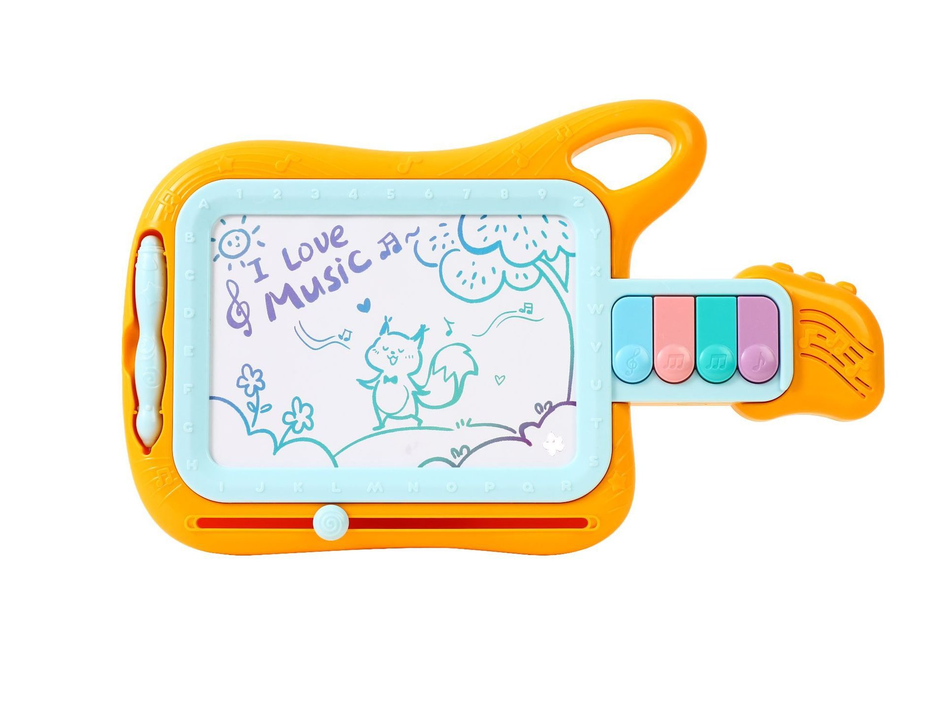 液晶画板/儿童/液晶屏绘画板/手写板儿童卡通/卡通儿童手写板白底实物图