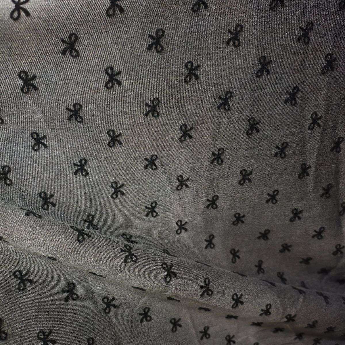 ins风厚款精致蝴蝶结植绒布服装发饰布料细节图