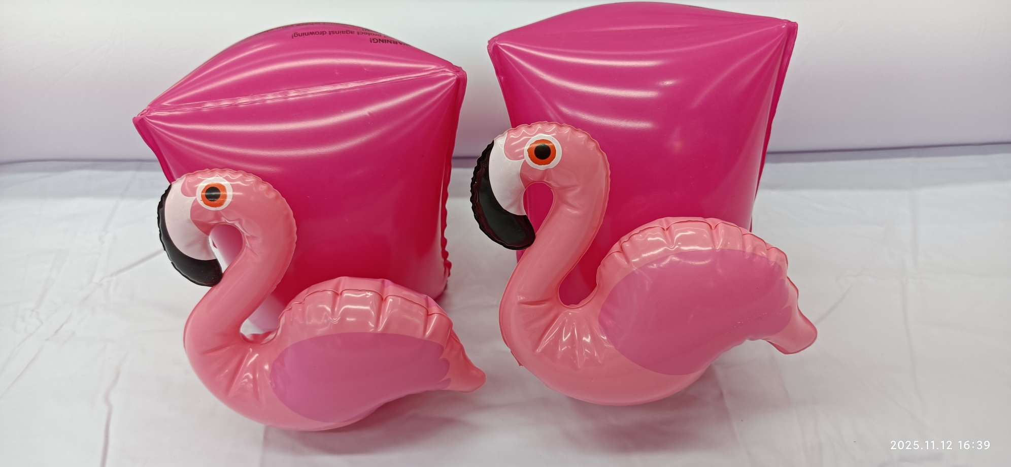 儿童3D立体水袖火烈鸟八爪鱼造型男女宝宝15色充气浮圈