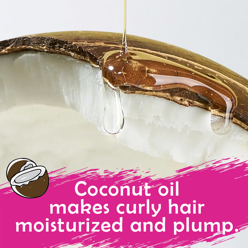 Hair Mousse foam mousse: Long-lasting, powerful, shaping mousse for fluffy curls, rich in coconut oil details Picture