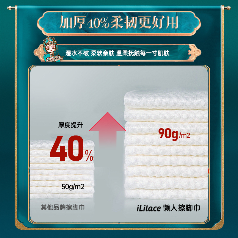 懒人抹布实物图