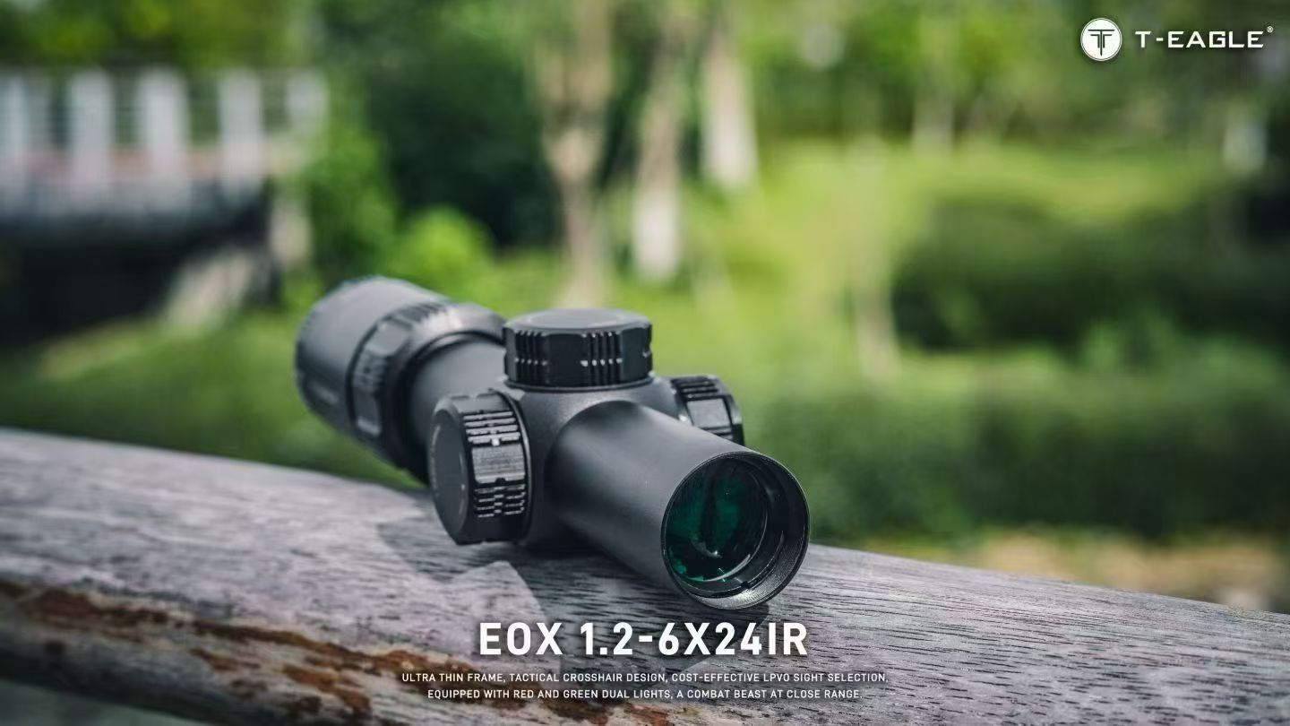 E-TEAGLE EOX1.2-6*24IR sight telescope large eyepiece outdoor equipment detail image 7