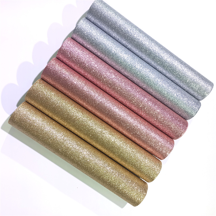 Wholesale Golden onion non-woven fabric and colored glitter glitter fabric are suitable for carpet and National Day stage decoration details Picture