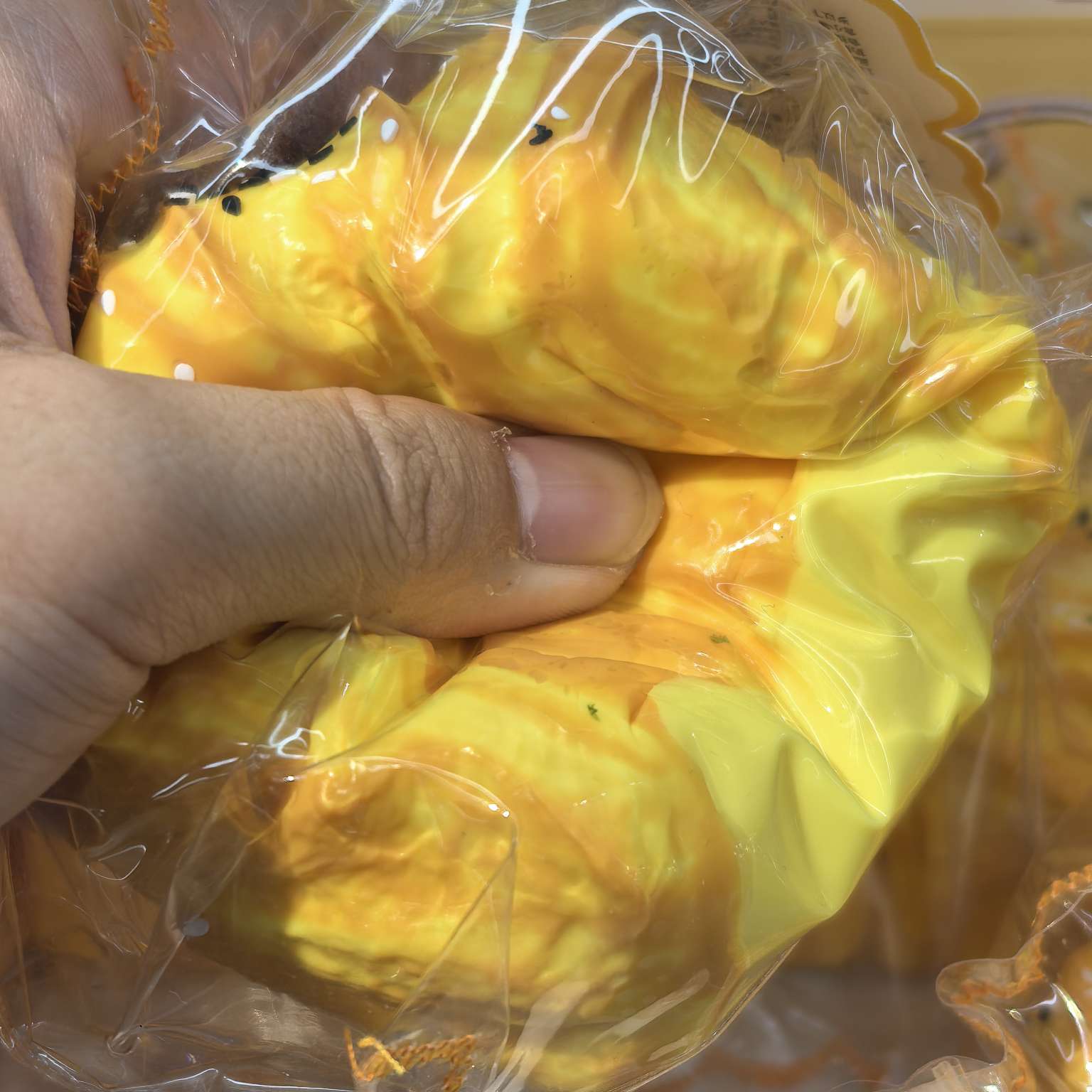Fluffy bread food play Pinch Fun Stress-relieving toy details Picture