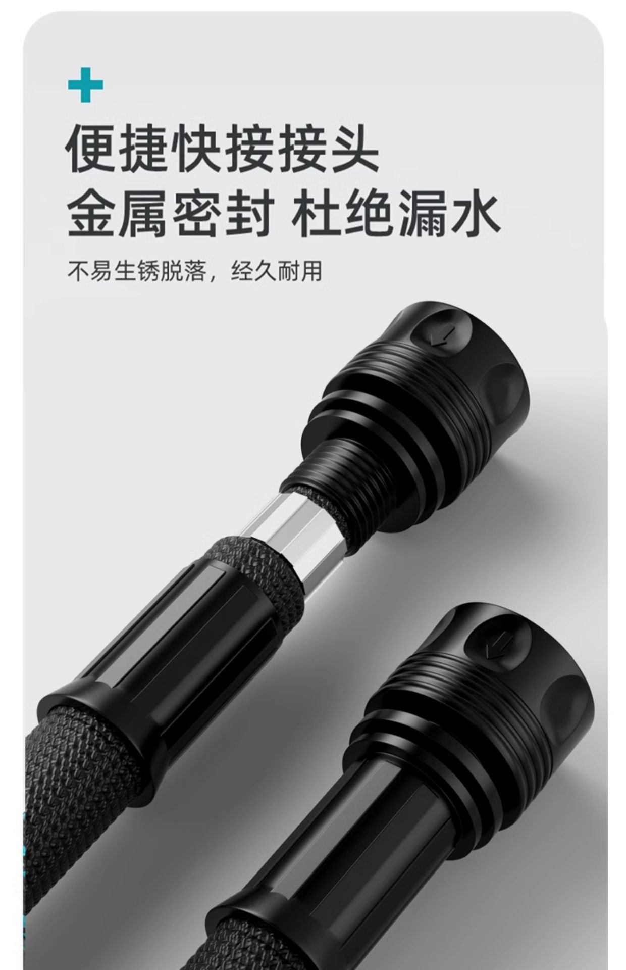 家用庭院冲洗防冻浇花水管高压洗车伸缩管软水管洗车水枪套装详情11