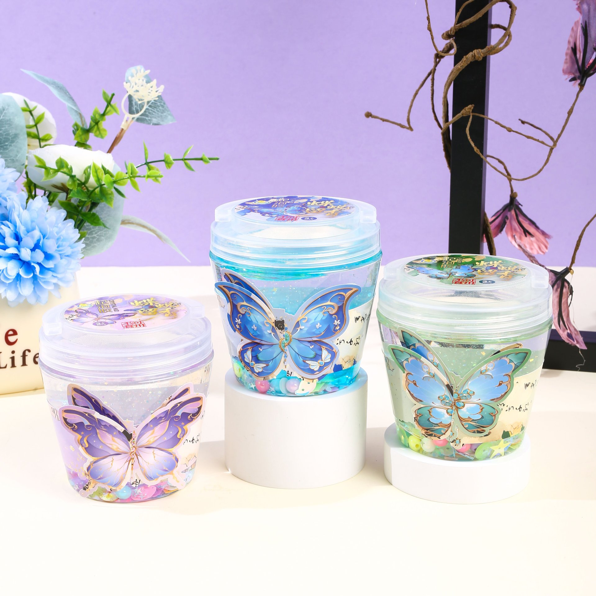 Bubble wrap large cans of colored clay for kindergarten educational handicrafts, non-sticky to hands