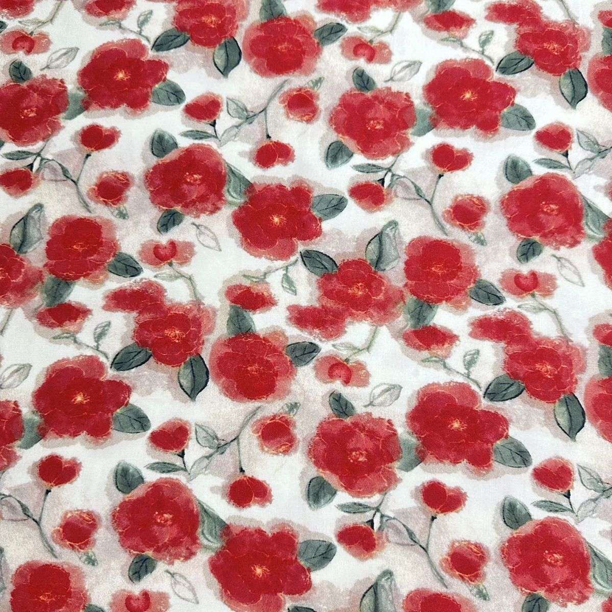 Twill pure cotton silk digital clothing, printed cotton silk dress, summer artificial cotton fabric, Yiwu Specification image