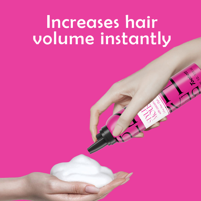 Hair Mousse foam mousse: Long-lasting, powerful, shaping mousse for fluffy curls, rich in coconut oil Specification image