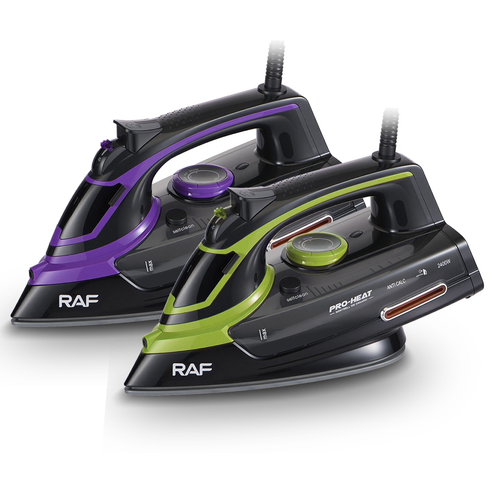 European standard household handheld steam iron, high-power dry and wet dual-purpose electric iron 2400W Application Scenario