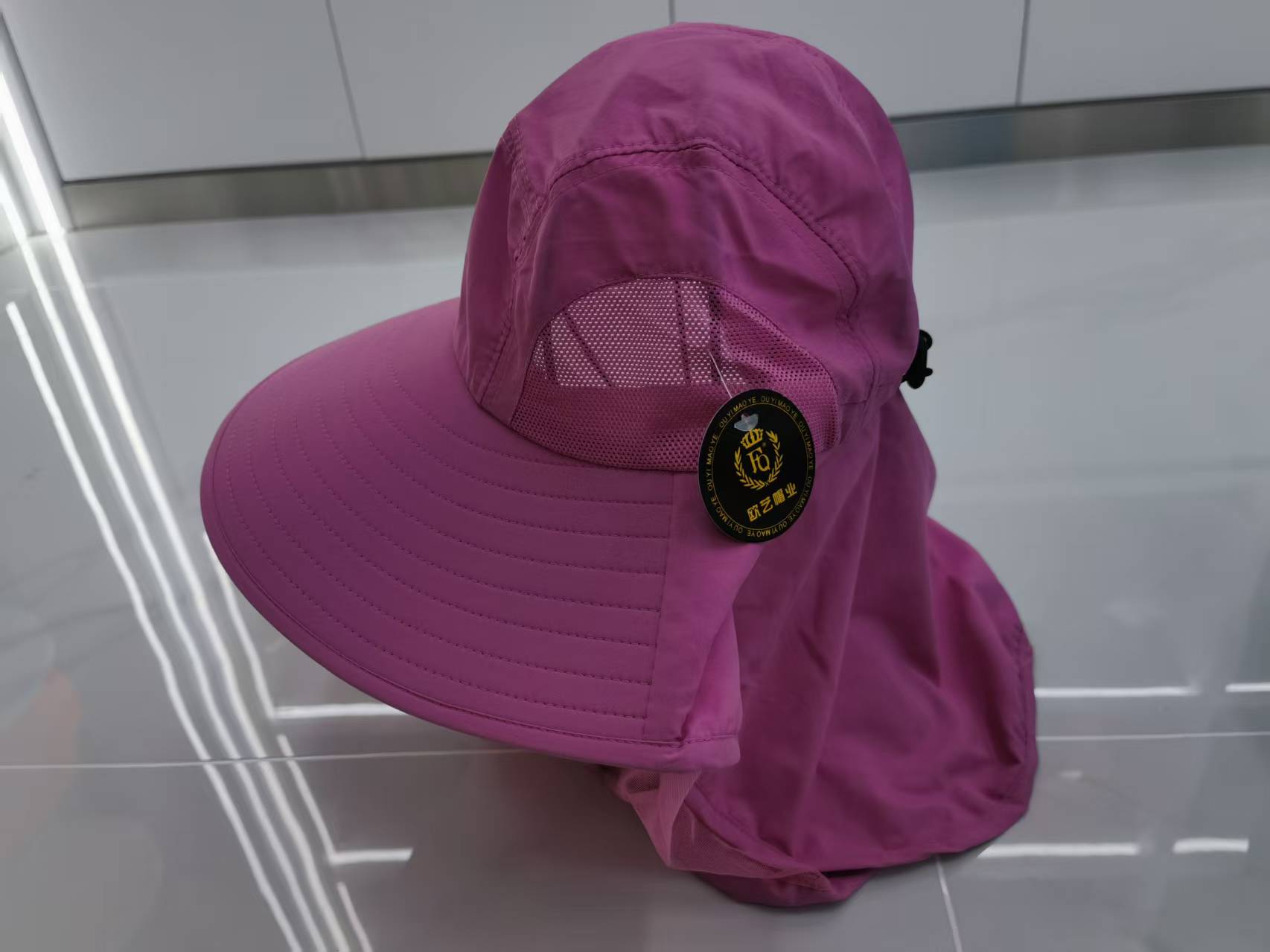 Outdoor adult sunshade, UV protection, waterproof travel cape fisherman's hat Specification image