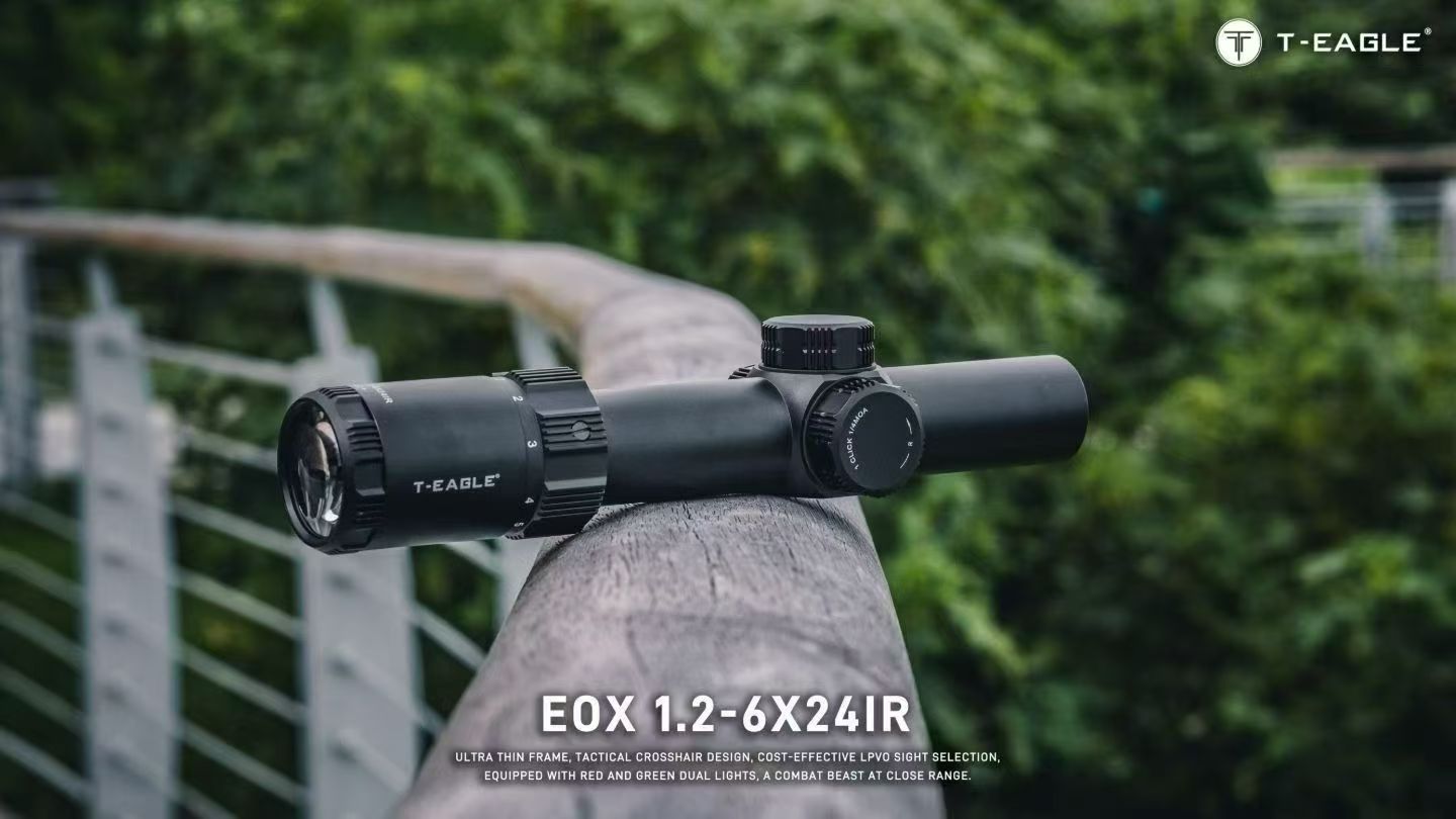 E-TEAGLE EOX1.2-6*24IR sight telescope large eyepiece outdoor equipment detail image 3