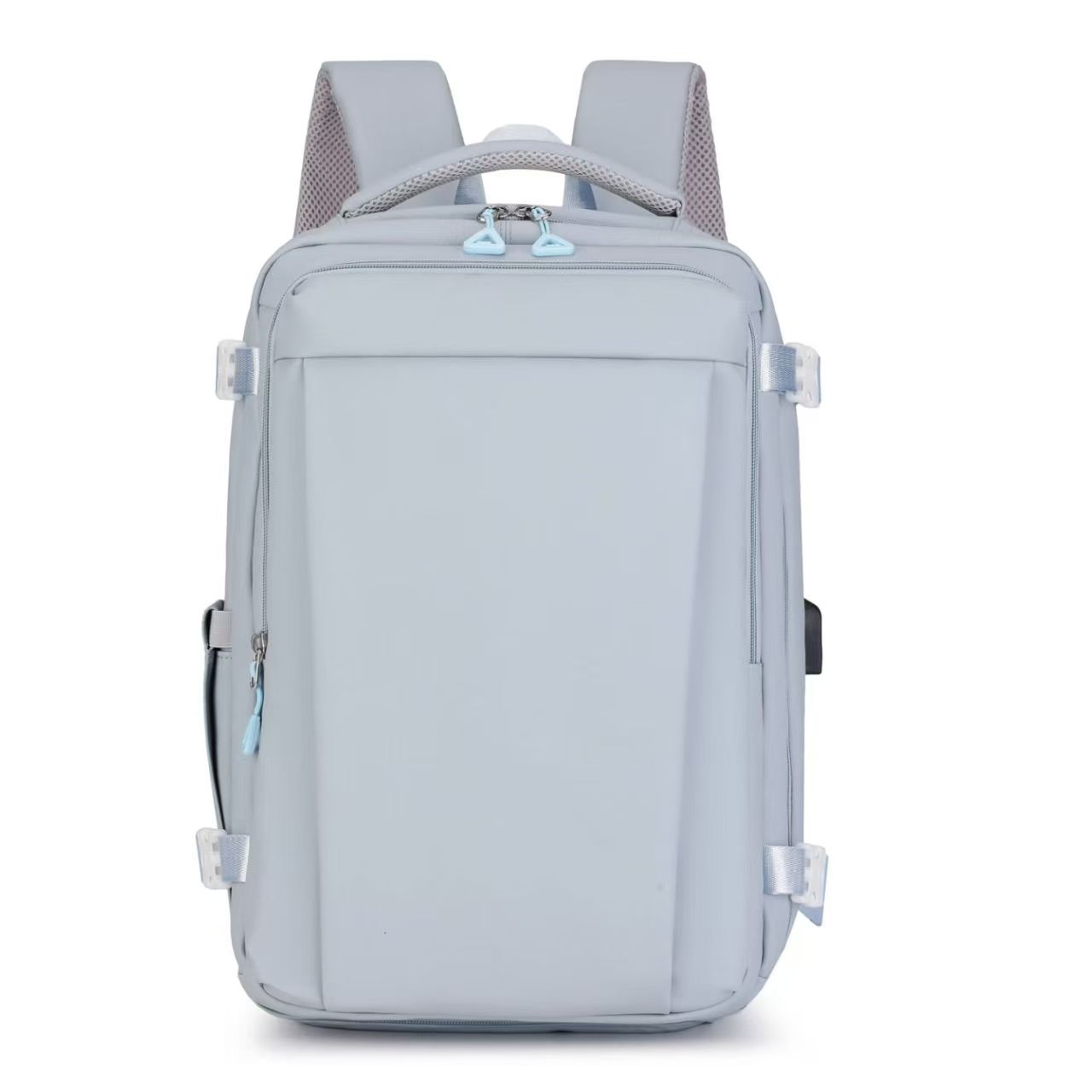  Multi partition compartment travel bag with large capacity expansion design for business trips, commuting, and multifunctional storage bag Specification drawing