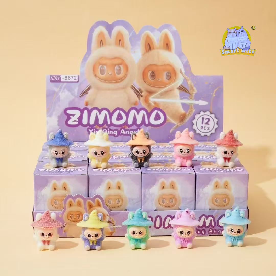 Best-selling flocking blind boxes, trendy figurines, small ornaments, high-quality appearance pendants, keychains, wholesale blind bags, gifts Application Scenario