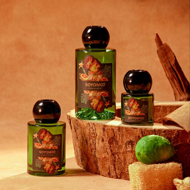 Suomu Flameless Aromatherapy Home Indoor Green Long-lasting Fragrance Bedroom Room Perfume, decorative Fragrance Specification image